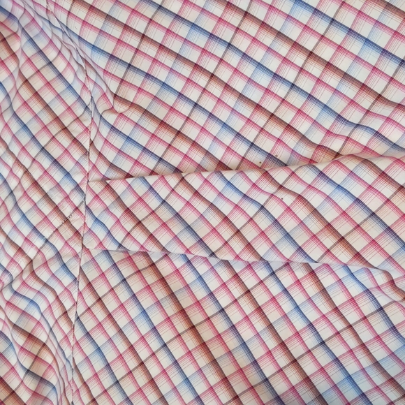 Tommy Hilfiger Button Up Short Sleeve 80's 2 Cotton Plaid Size XXL - Picture 15 of 15